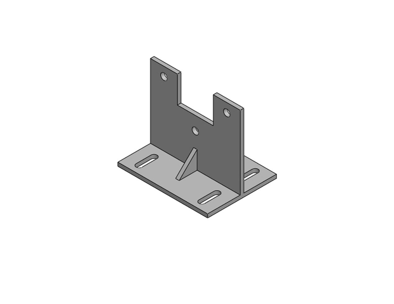 钢索拉幕电机固定架