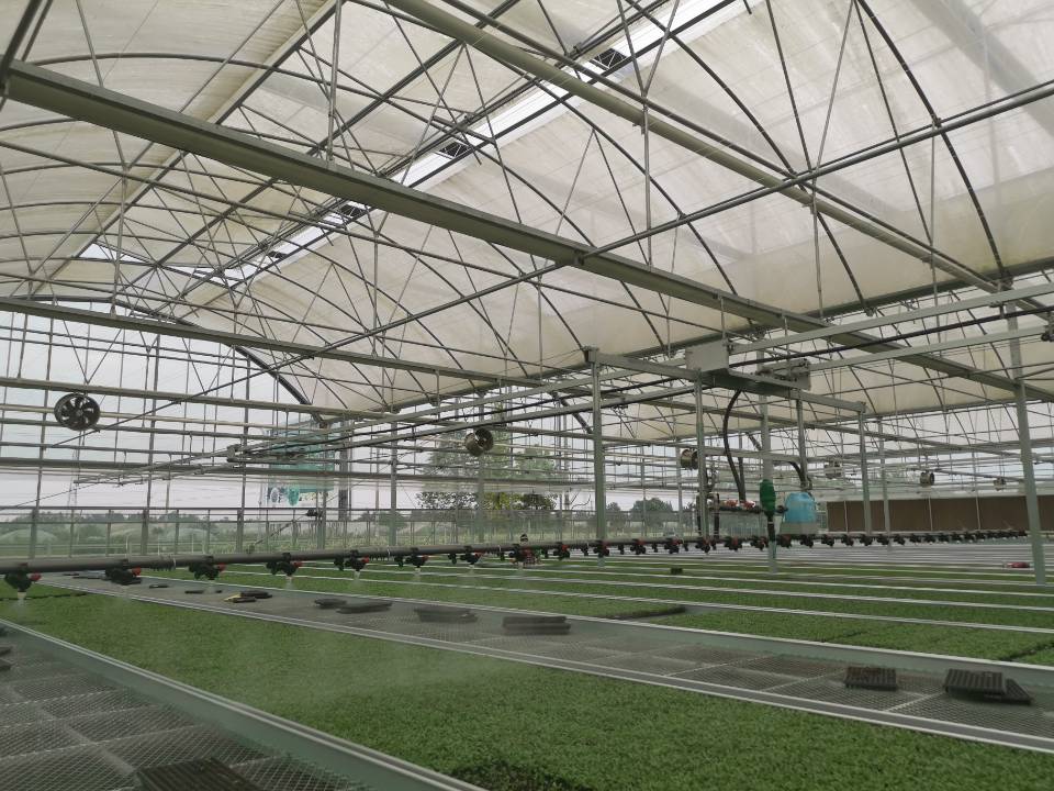 温室喷灌机--四川项目